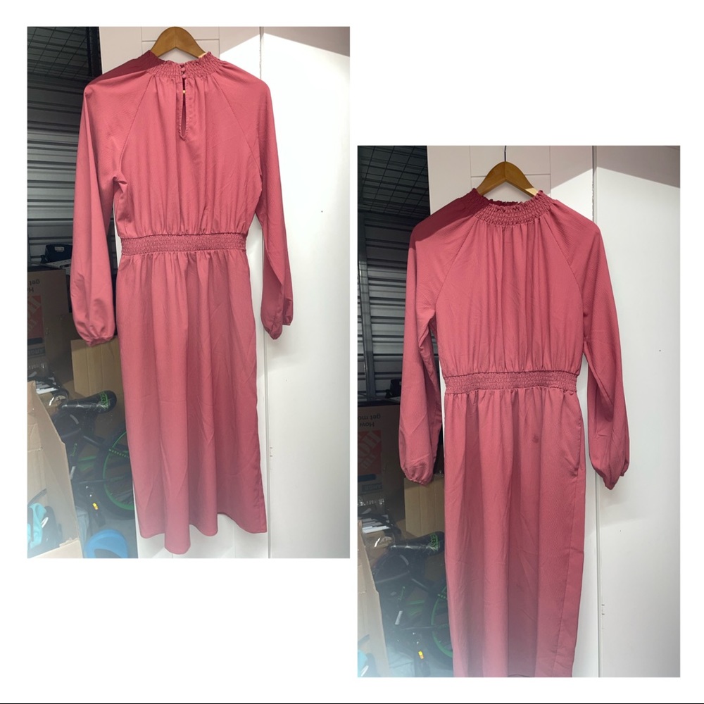 Mauve pink dress